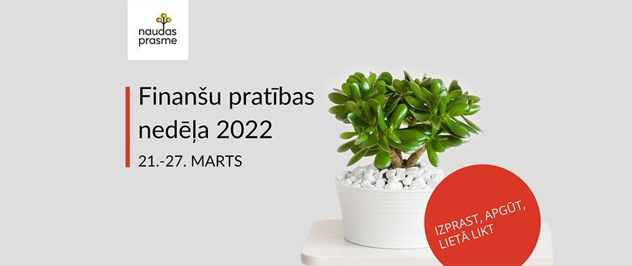 Finanšu pratības nedēļā 2022